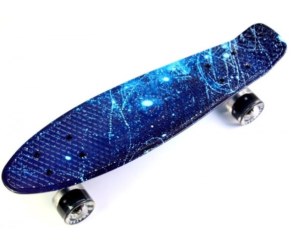 Пенниборд Fish Skateboard Original с рисунком (Penny Board Original Print), Spice со светящимися колесами
Пенниборд Fish Skateboard Original с рисунком (Penny Board Original Print), Spice со светящимися колесами