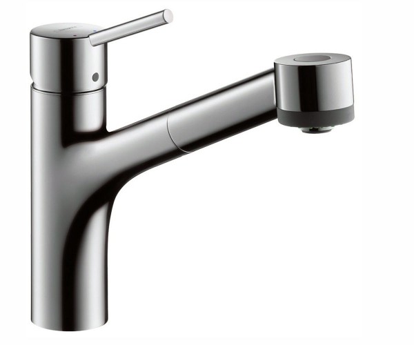 Кухонный смеситель однорычажный с выдвижным изливом Hansgrohe Talis S 32841000 (24399)
Кухонный смеситель однорычажный с выдвижным изливом Hansgrohe Talis S 32841000 (24399)