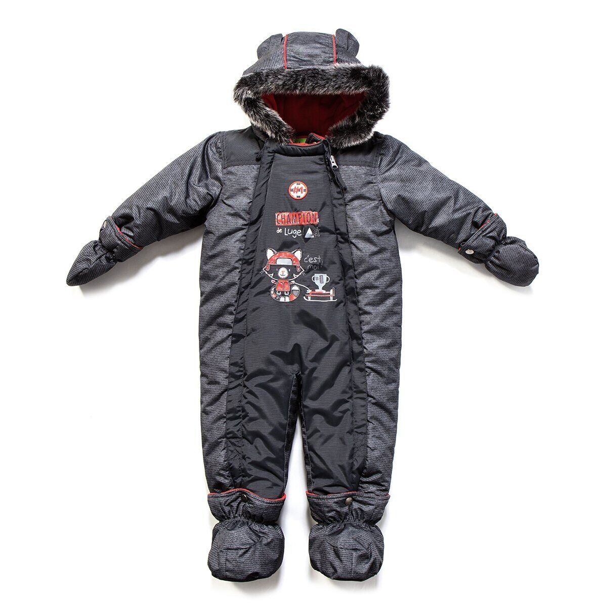 Зимний цельный комбинезон Peluche&Tartine F17M107BG-Deepgrey серый 80 - 90 см (F17M107BG-Deepgrey-18m)
Зимний цельный комбинезон Peluche&Tartine F17M107BG-Deepgrey серый 80 - 90 см (F17M107BG-Deepgrey-18m)