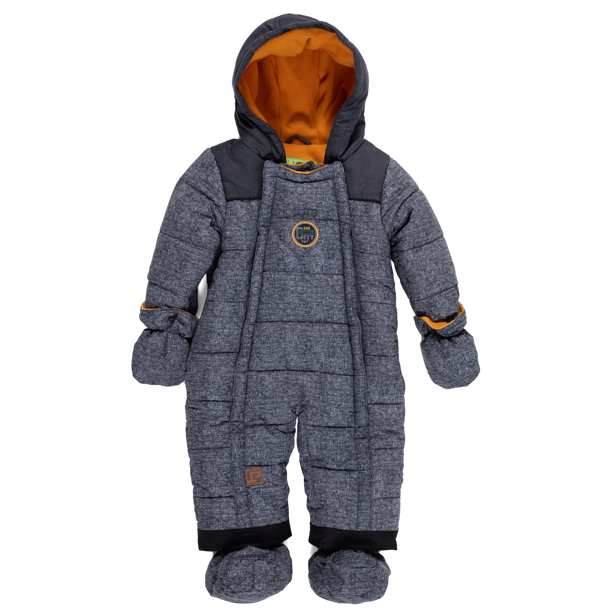 Зимний цельный комбинезон Peluche&Tartine F20M107BG-Black светло-серый с желтым 62 - 72 см (F20M107BG-Black-6m)
Зимний цельный комбинезон Peluche&Tartine F20M107BG-Black светло-серый с желтым 62 - 72 см (F20M107BG-Black-6m)