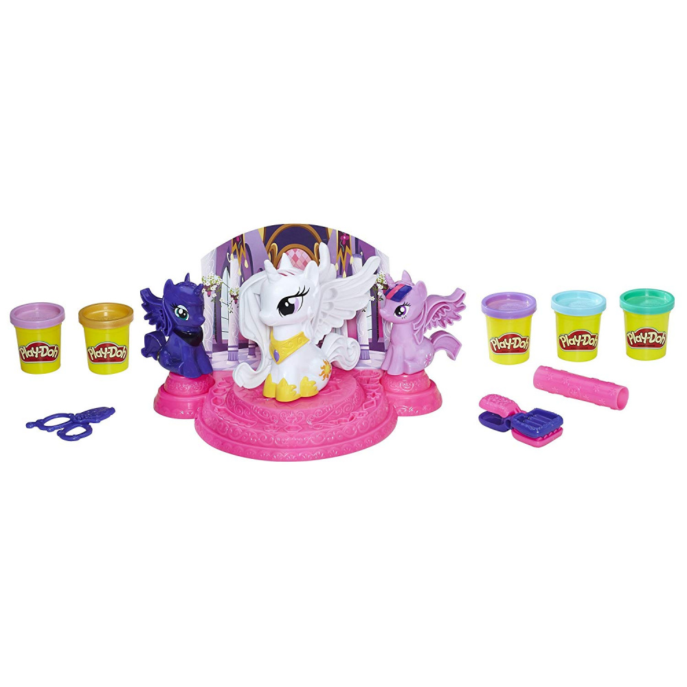 Игровой набор Hasbro для лепки Play-Doh My Little Pony Canterlot Court E1950
Игровой набор Hasbro для лепки Play-Doh My Little Pony Canterlot Court E1950
