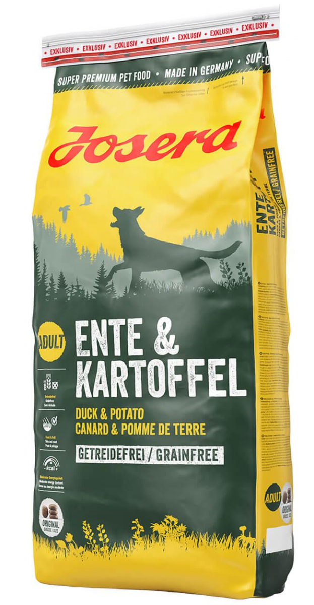 Сухой корм Josera Dog Ente & Kartoffel для взрослых собак всех пород, утка и картофель 15 кг
Сухой корм Josera Dog Ente & Kartoffel для взрослых собак всех пород, утка и картофель 15 кг