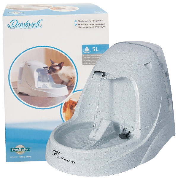 Поилка-фонтан PetSafe Drinkwell Platinum Pet Fountain автоматическая для собак, 5 л
Поилка-фонтан PetSafe Drinkwell Platinum Pet Fountain автоматическая для собак, 5 л