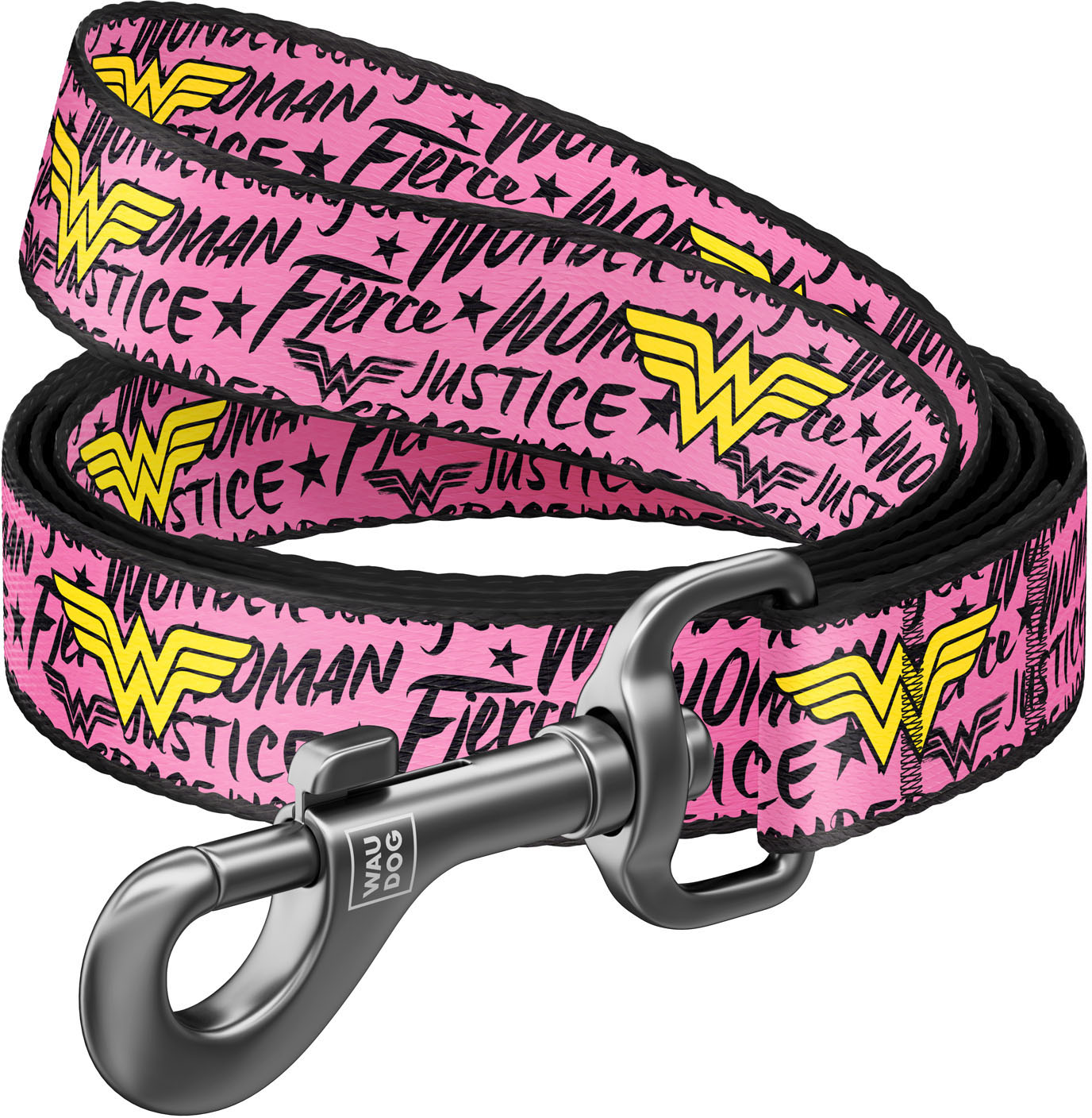 Поводок для собак нейлоновый Collar WAUDOG Nylon, рисунок "Чудо-женщина", M, Ш 20 мм, Дл 122 см (0120-2007)
Поводок для собак нейлоновый Collar WAUDOG Nylon, рисунок "Чудо-женщина", M, Ш 20 мм, Дл 122 см (0120-2007)