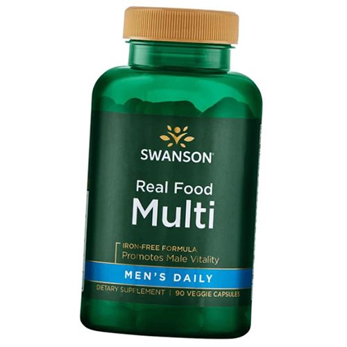 Комплекс витаминов для мужчин, Real Food Multi Men's Daily, Swanson 90вегкапс (36280051)
Комплекс витаминов для мужчин, Real Food Multi Men's Daily, Swanson 90вегкапс (36280051)