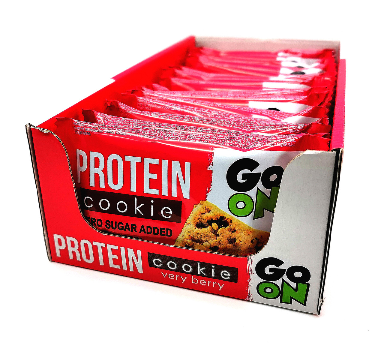 Упаковка протеинового печенья Go On Nutrition Protein Cookie Ягоды 12 шт х 50 г
Упаковка протеинового печенья Go On Nutrition Protein Cookie Ягоды 12 шт х 50 г