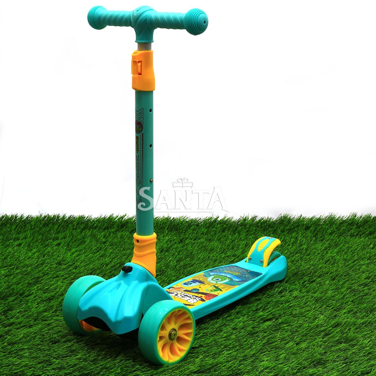 Самокат трехколесный детский 17880 Best Scooter (ПУ колеса, тихие, светящиеся, складывающаяся конструкция)
Самокат трехколесный детский 17880 Best Scooter (ПУ колеса, тихие, светящиеся, складывающаяся конструкция)