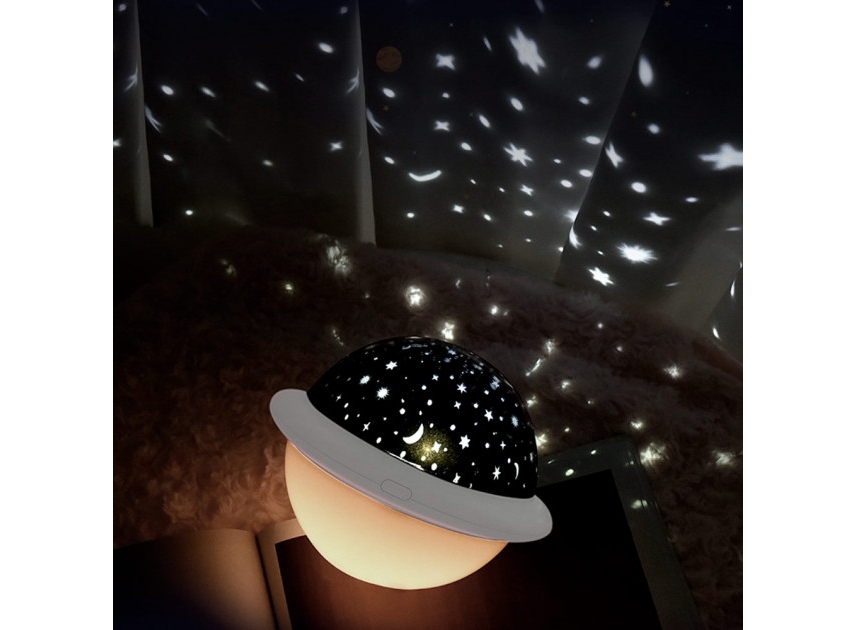 Проектор звездного неба Losso детский ночник НЛО Белый 109-10824974
Проектор звездного неба Losso детский ночник НЛО Белый 109-10824974