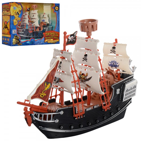 Игровой набор Корабль пиратов LIMO TOY M 0512 U/R «Пираты Черного моря» (BAM001084)
Игровой набор Корабль пиратов LIMO TOY M 0512 U/R «Пираты Черного моря» (BAM001084)