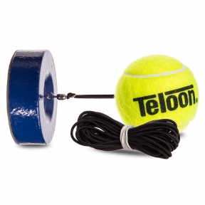 Тренажер для большого тенниса - мяч на резинке с утяжелителем TELOON TENNIS TRAINER TL801-5-MID (EL002320)
Тренажер для большого тенниса - мяч на резинке с утяжелителем TELOON TENNIS TRAINER TL801-5-MID (EL002320)