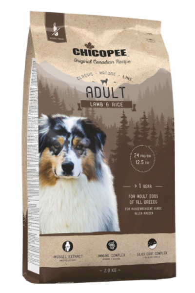 Сухой корм Chicopee CNL Adult Lamb Rice для взрослых собак всех пород ягненок 2 кг
Сухой корм Chicopee CNL Adult Lamb Rice для взрослых собак всех пород ягненок 2 кг