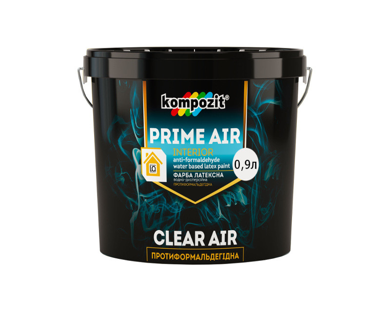 Краска противоформальдегидная KOMPOZIT PRIME AIR интерьерная белая (база А) 0,9л
Краска противоформальдегидная KOMPOZIT PRIME AIR интерьерная белая (база А) 0,9л