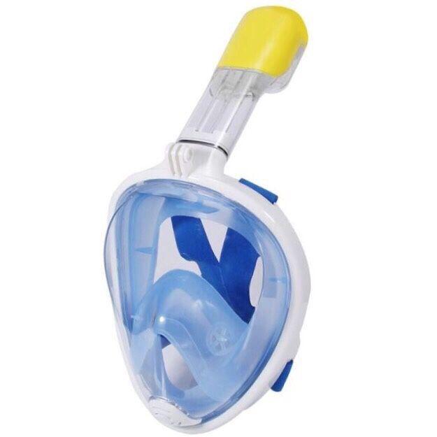 Подводная маска для снорклинга Easybreath Blue S/M полнолицевая, для дайвинга, крепление под экшн камеру (67849 SH)
Подводная маска для снорклинга Easybreath Blue S/M полнолицевая, для дайвинга, крепление под экшн камеру (67849 SH)