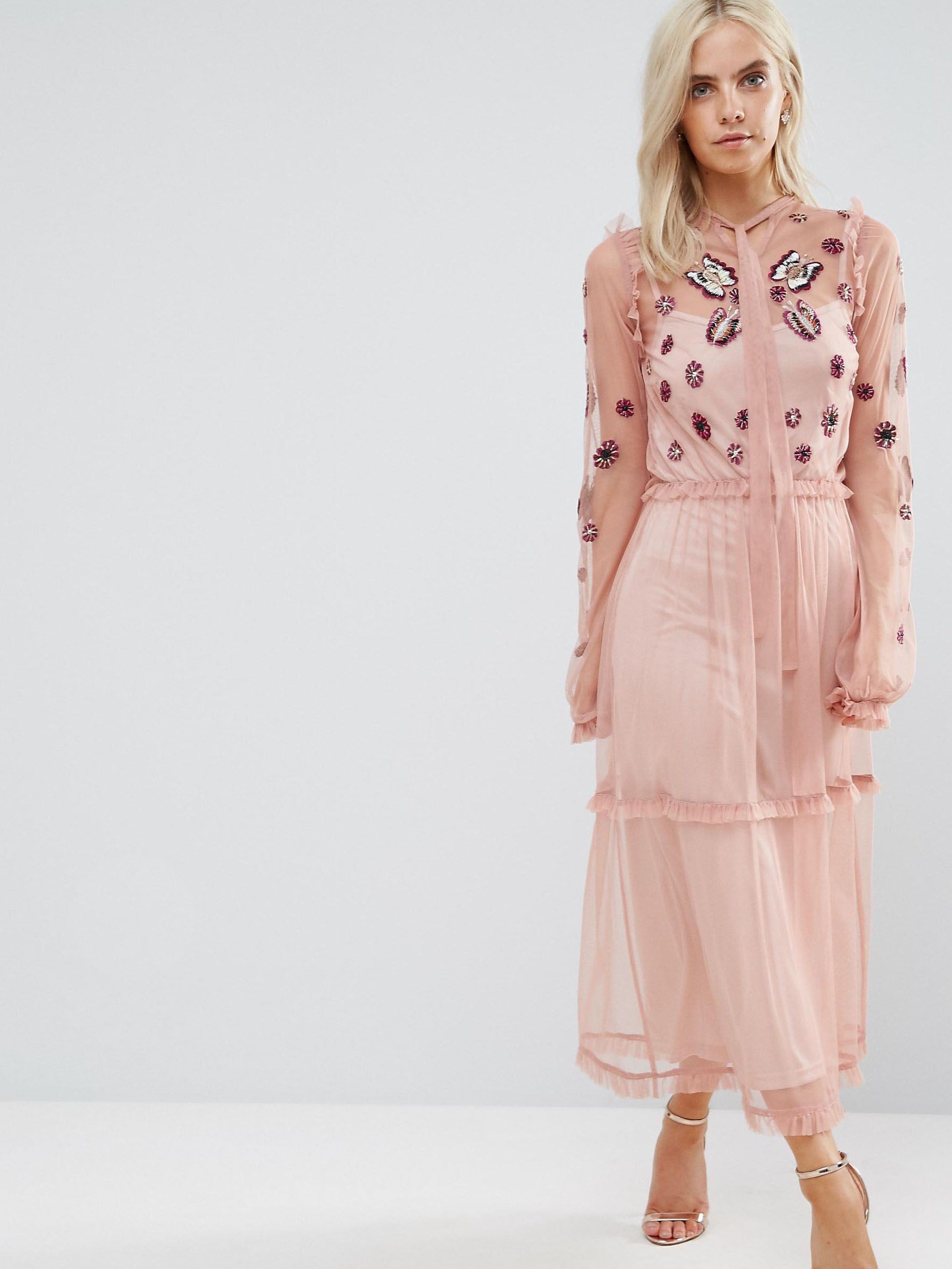 Платье макси с вышивкой и оборкой Frock & Frill AS010720-41 Розовый, Платье макси с вышивкой и оборкой Frock & Frill AS010720-41 S Розовый
Платье макси с вышивкой и оборкой Frock & Frill AS010720-41 Розовый, Платье макси с вышивкой и оборкой Frock & Frill AS010720-41 S Розовый