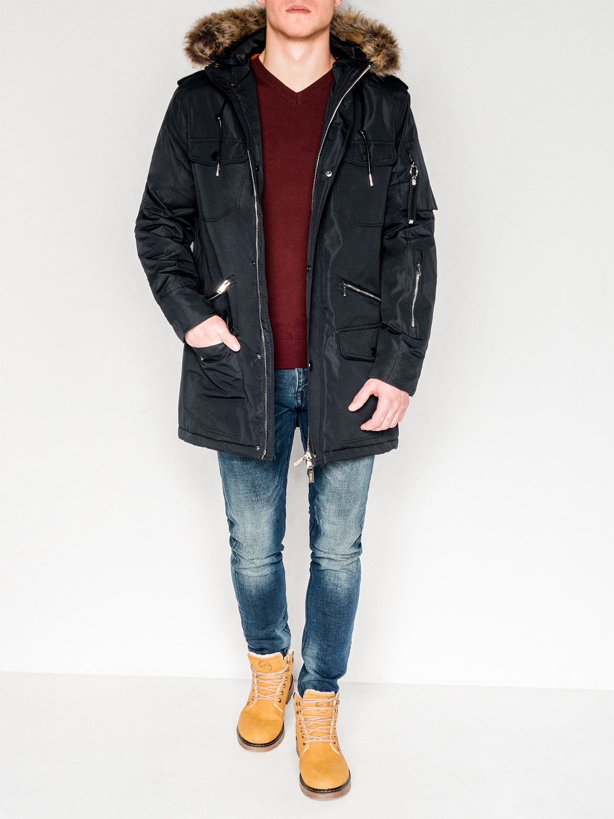 Куртка Ombre c382 чорна M 5902228054535 
Куртка Ombre c382 чорна M 5902228054535