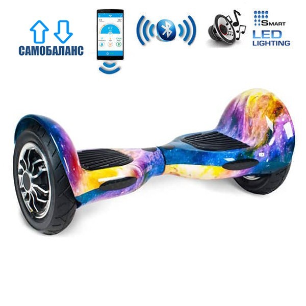 Гироборд Smart Balance Wheel U10 Premium +Autobalance +Арр 10" Галактика (4607634)
Гироборд Smart Balance Wheel U10 Premium +Autobalance +Арр 10" Галактика (4607634)