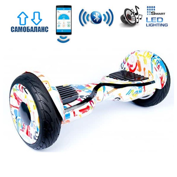 Гироборд Smart Balance Wheel U20 Premium +Autobalance +Арр 10.5" Граффити (4607676)
Гироборд Smart Balance Wheel U20 Premium +Autobalance +Арр 10.5" Граффити (4607676)