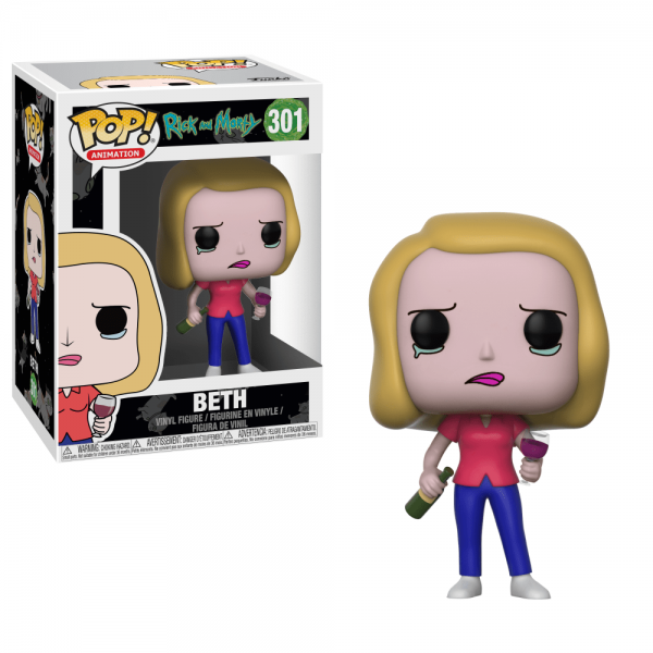 Фигурка Funko POP! Vinyl: Animation: Rick & Morty: Beth w/ Wine Glass, 22961, 10см
Фигурка Funko POP! Vinyl: Animation: Rick & Morty: Beth w/ Wine Glass, 22961, 10см