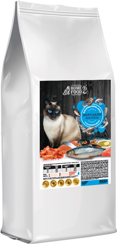 Сухой корм гипоалергенный для взрослых кошек Home Food морской коктейль 3 кг (4828333780300)
Сухой корм гипоалергенный для взрослых кошек Home Food морской коктейль 3 кг (4828333780300)