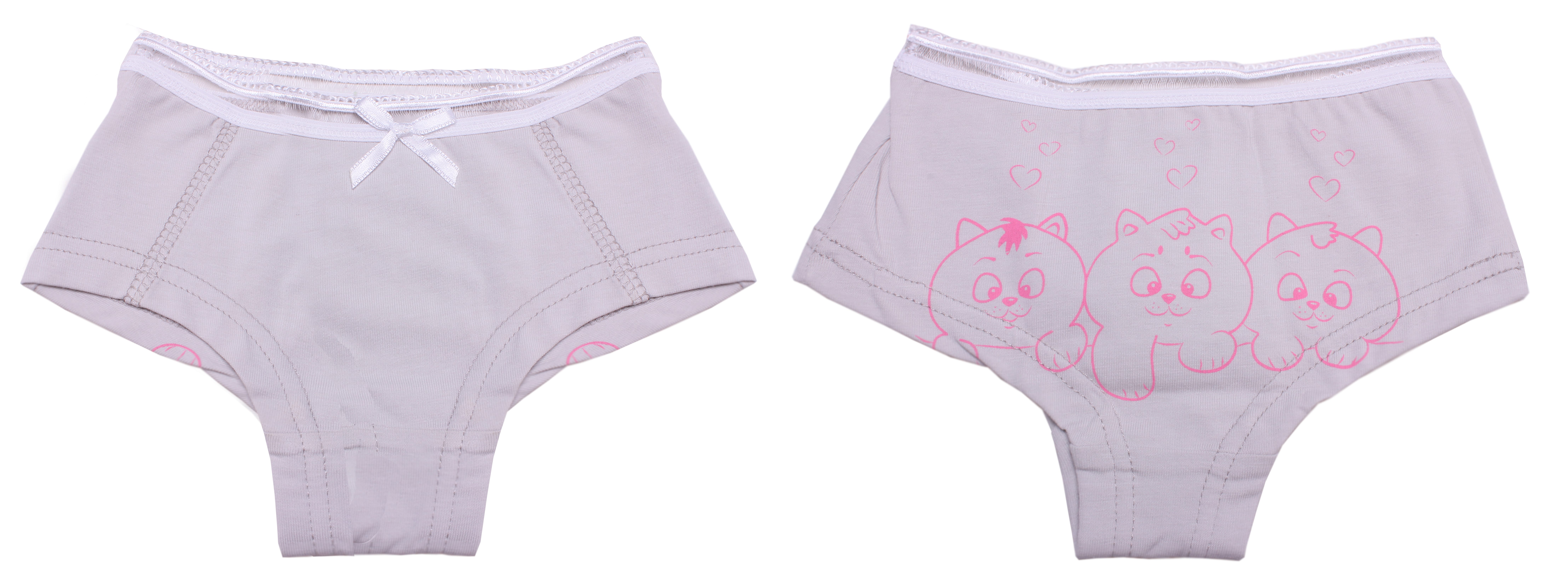 Трусы для девочек Валери-Текс 1309-55-242-003-1 52 см Серый 
Трусы для девочек Валери-Текс 1309-55-242-003-1 52 см Серый