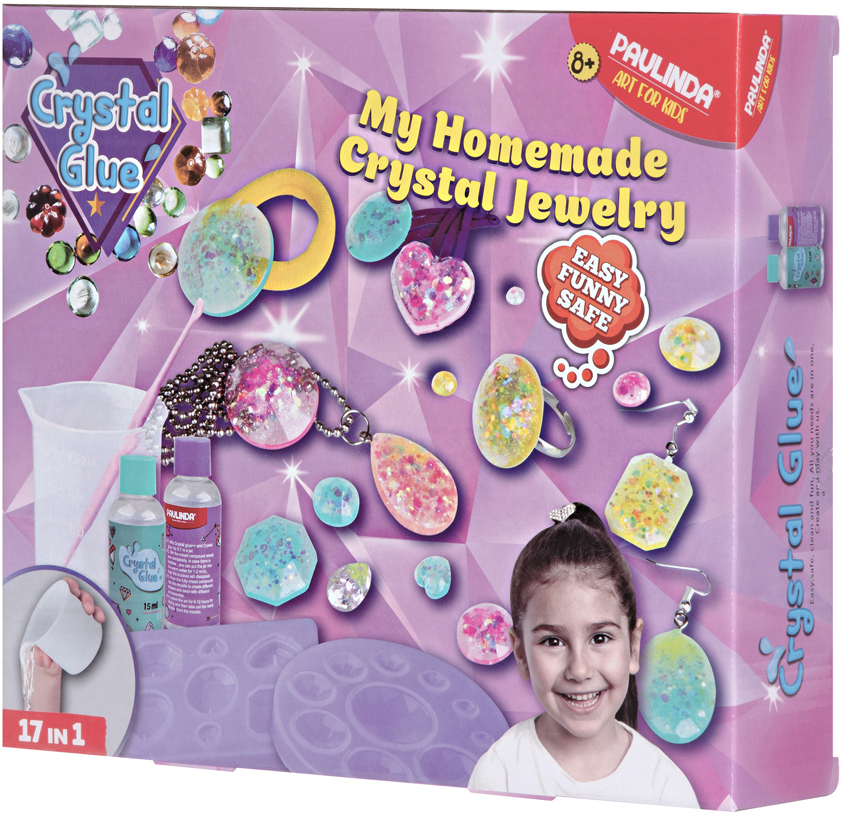 Набор для творчества Paulinda Crystal glue DIY Бижутерия 17 в 1 (PL-199639) (6930518997308)
Набор для творчества Paulinda Crystal glue DIY Бижутерия 17 в 1 (PL-199639) (6930518997308)