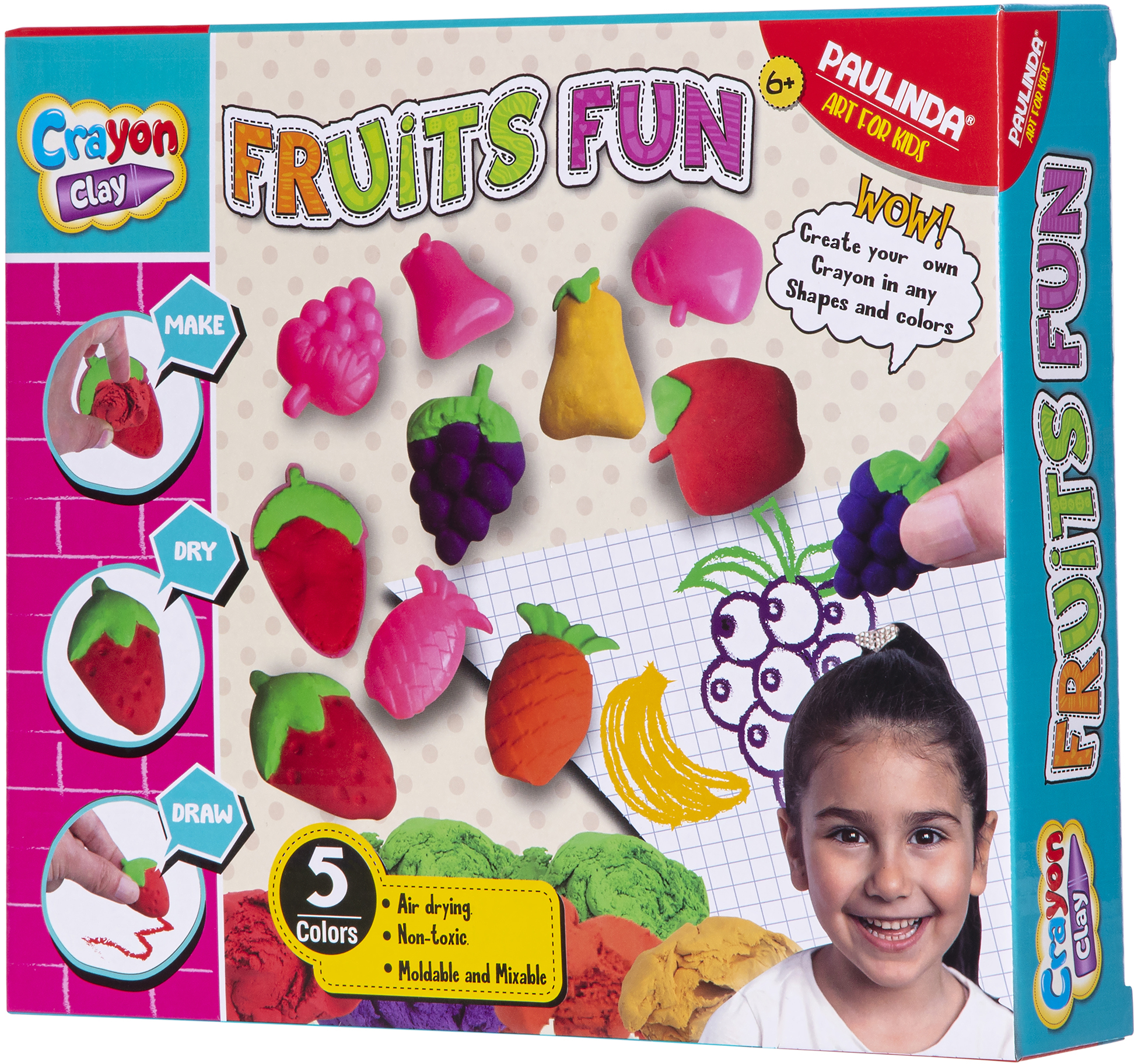 Набор для творчества Paulinda Crayon clay 2 в 1 Фрукты (PL-194011) (6930518998015)
Набор для творчества Paulinda Crayon clay 2 в 1 Фрукты (PL-194011) (6930518998015)