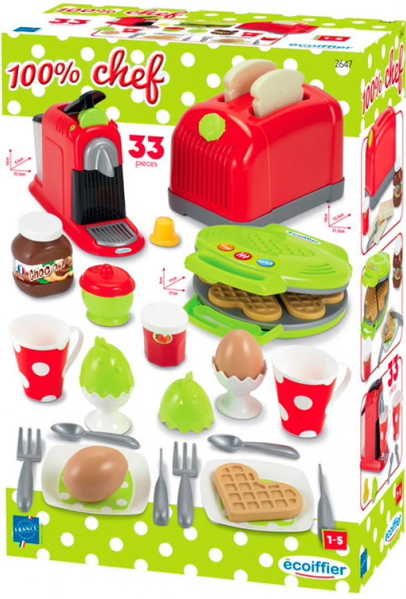 Игровой набор Ecoiffier Кухонная техника с посудой и продуктами (2647) (3280250026471)
Игровой набор Ecoiffier Кухонная техника с посудой и продуктами (2647) (3280250026471)