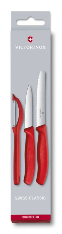 Кухонный набор Victorinox SwissClassic Paring Set 3шт с красной ручкой (2 ножа, овощечистка) (GB) (67111.31)
Кухонный набор Victorinox SwissClassic Paring Set 3шт с красной ручкой (2 ножа, овощечистка) (GB) (67111.31)