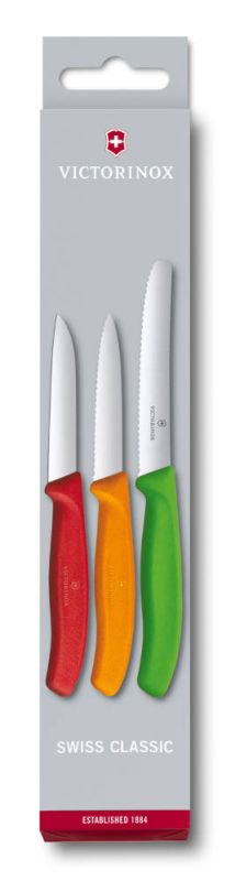 Кухонный набор Victorinox SwissClassic Paring Set 3 ножа с крас/оранж/зелёной ручкой (8,8,11см) (GB) (67116.32)
Кухонный набор Victorinox SwissClassic Paring Set 3 ножа с крас/оранж/зелёной ручкой (8,8,11см) (GB) (67116.32)