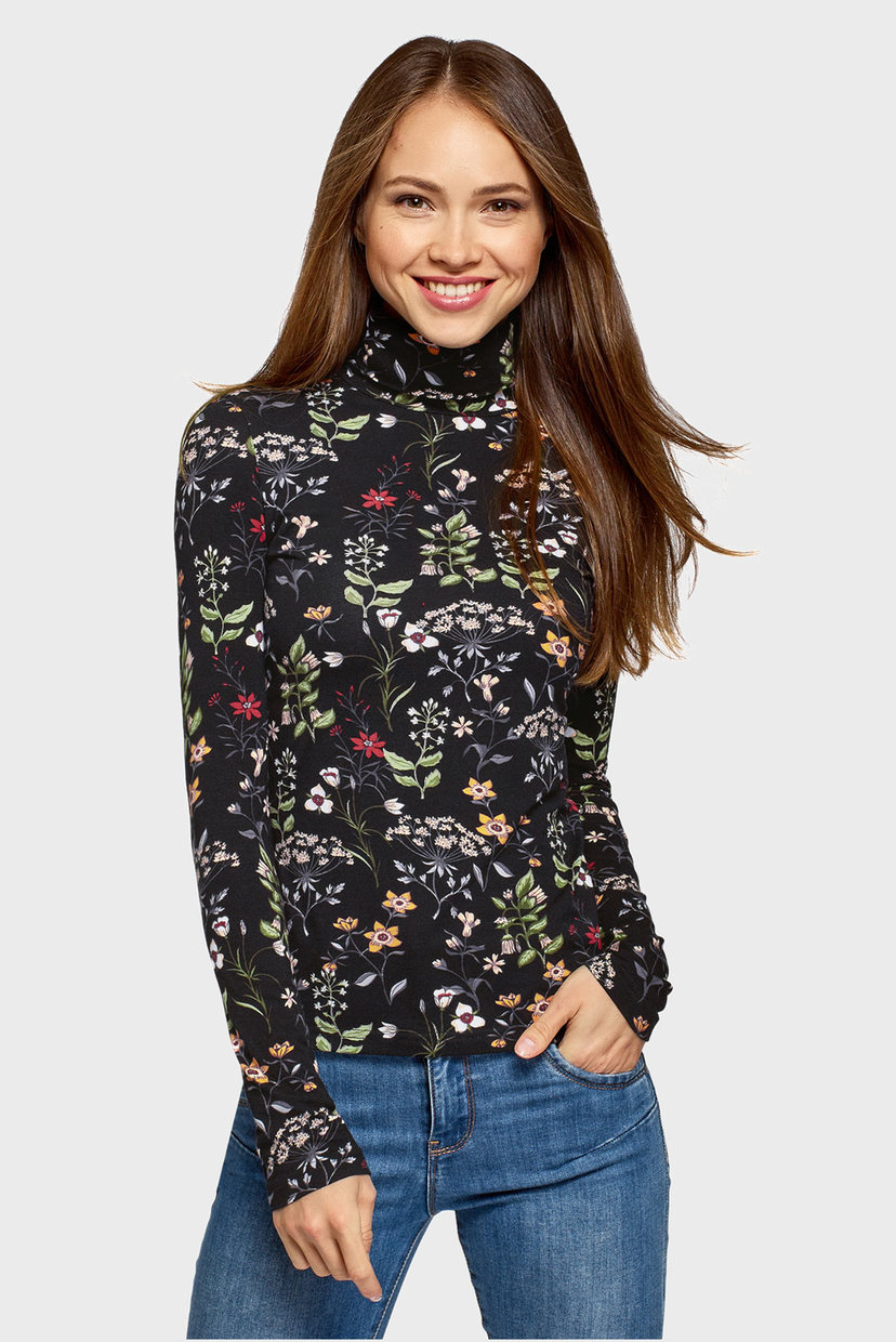Женский черный гольф с узором Oodji 15E02001B/46147/2931F, Женский черный гольф с узором Oodji S 15E02001B/46147/2931F
Женский черный гольф с узором Oodji 15E02001B/46147/2931F, Женский черный гольф с узором Oodji S 15E02001B/46147/2931F