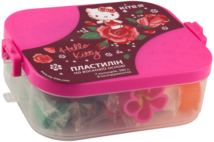 Пластилин KITE Hello Kitty HK19-080 в пластиковом боксе, 7 цветов + 8 инструментов
Пластилин KITE Hello Kitty HK19-080 в пластиковом боксе, 7 цветов + 8 инструментов