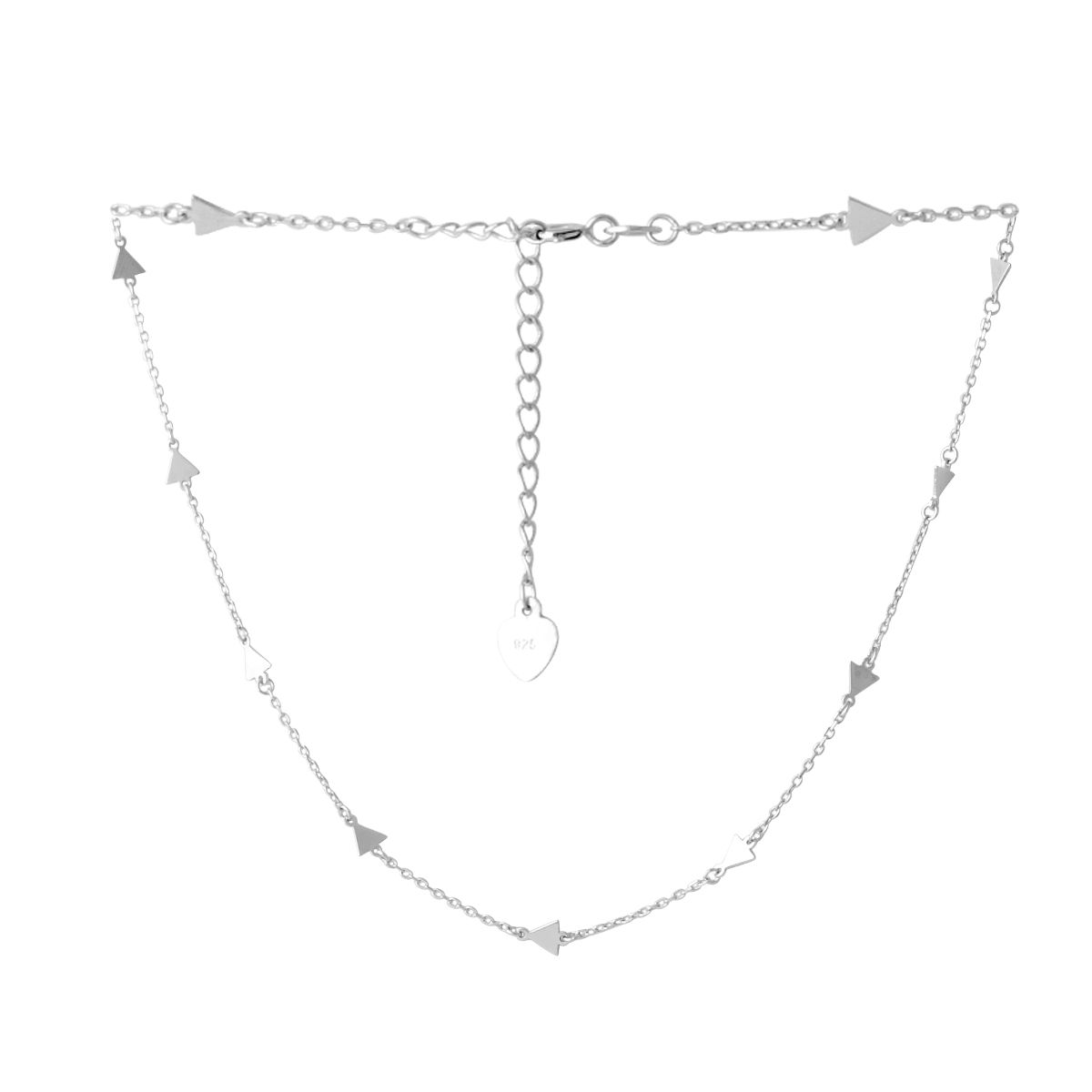 Серебряное колье без камней 450 размер
Серебряное колье без камней 450 размер