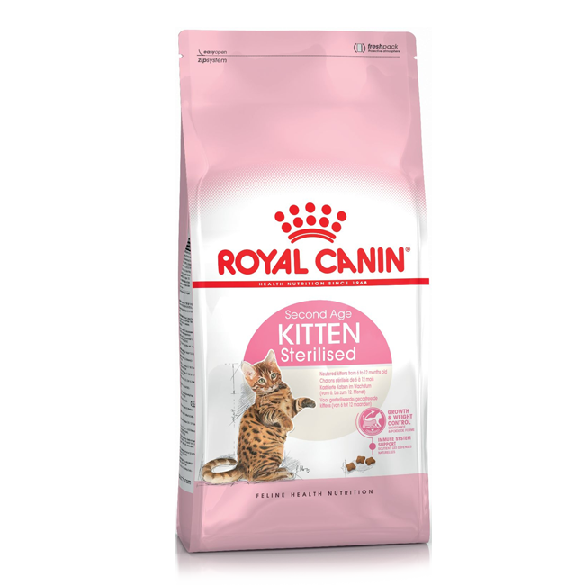 Сухой корм Royal Canin Kitten Sterilised для стерилизованных котят до 12 месяцев, 2 кг
Сухой корм Royal Canin Kitten Sterilised для стерилизованных котят до 12 месяцев, 2 кг