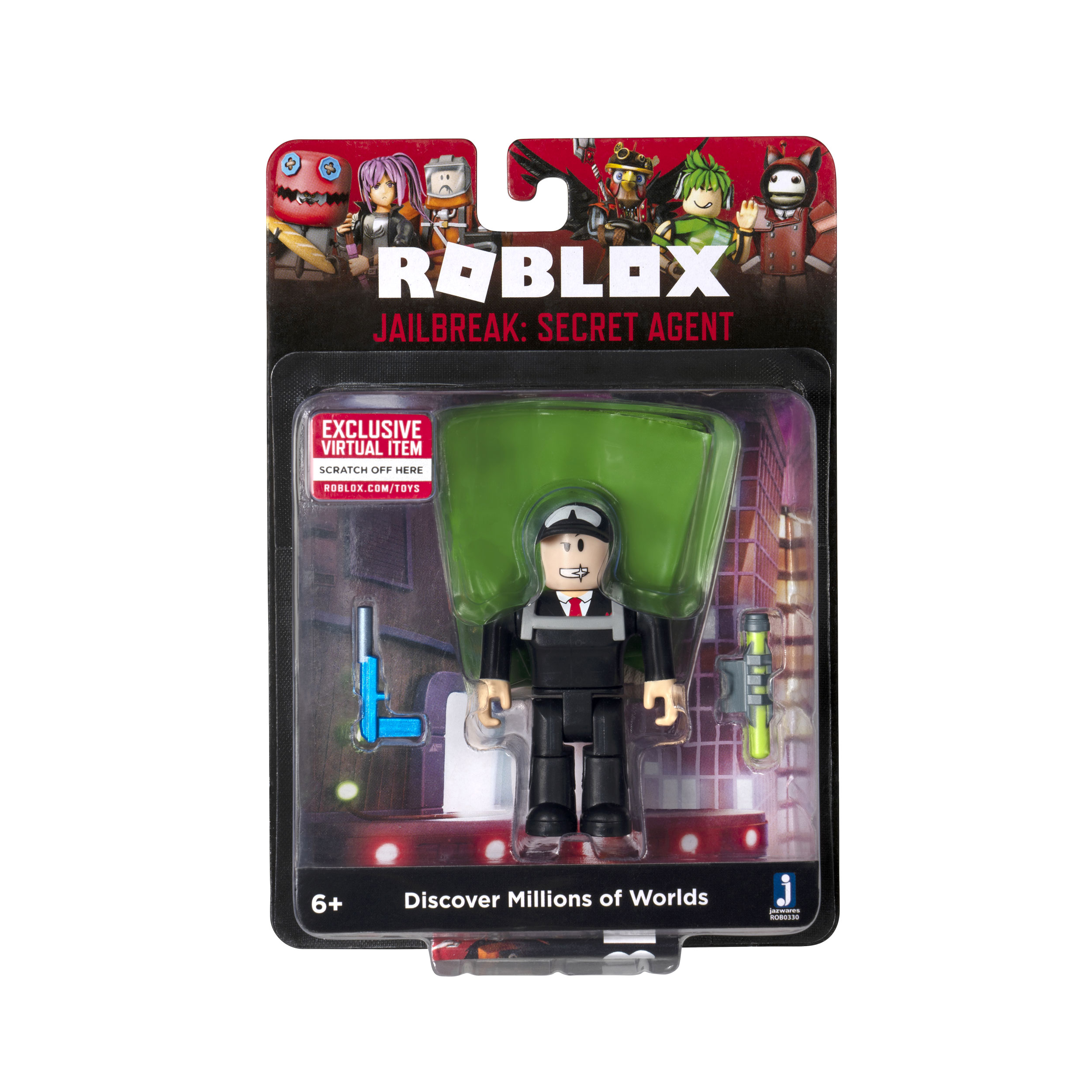 Роблокс игровая фигурка Secret Agent W8 Jazwares Roblox Core Figures Jailbreak (ROB0330)
Роблокс игровая фигурка Secret Agent W8 Jazwares Roblox Core Figures Jailbreak (ROB0330)