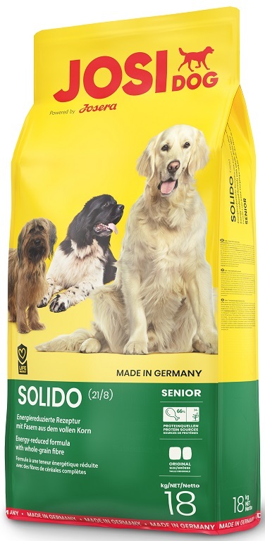Сухой корм Josera JosiDog Solido 21/8 для пожилых собак и взрослых собак с избыточным весом 18 кг
Сухой корм Josera JosiDog Solido 21/8 для пожилых собак и взрослых собак с избыточным весом 18 кг