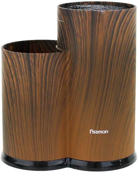 Подставка-колода Fissman Dark Wood для кухонных ножей и ножниц 23х11х11см, двойная
Подставка-колода Fissman Dark Wood для кухонных ножей и ножниц 23х11х11см, двойная