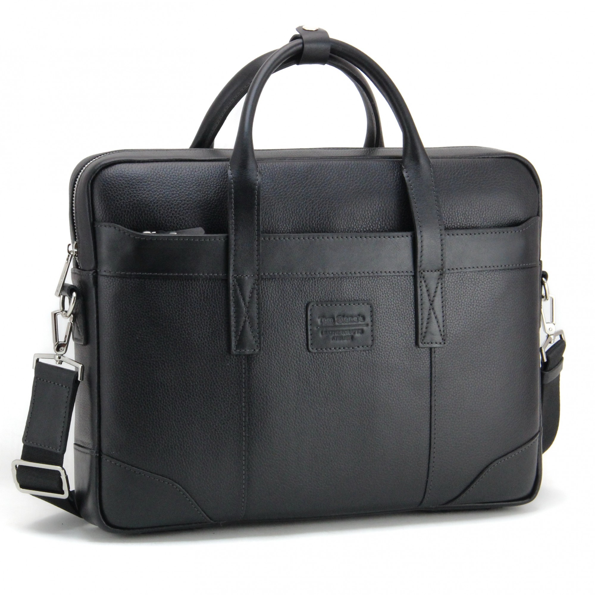 Сумка мужская кожаная Tom Stone 715 B для ноутбука 15,6"чёрная + кожаный картхолдер в подарок
Сумка мужская кожаная Tom Stone 715 B для ноутбука 15,6"чёрная + кожаный картхолдер в подарок
