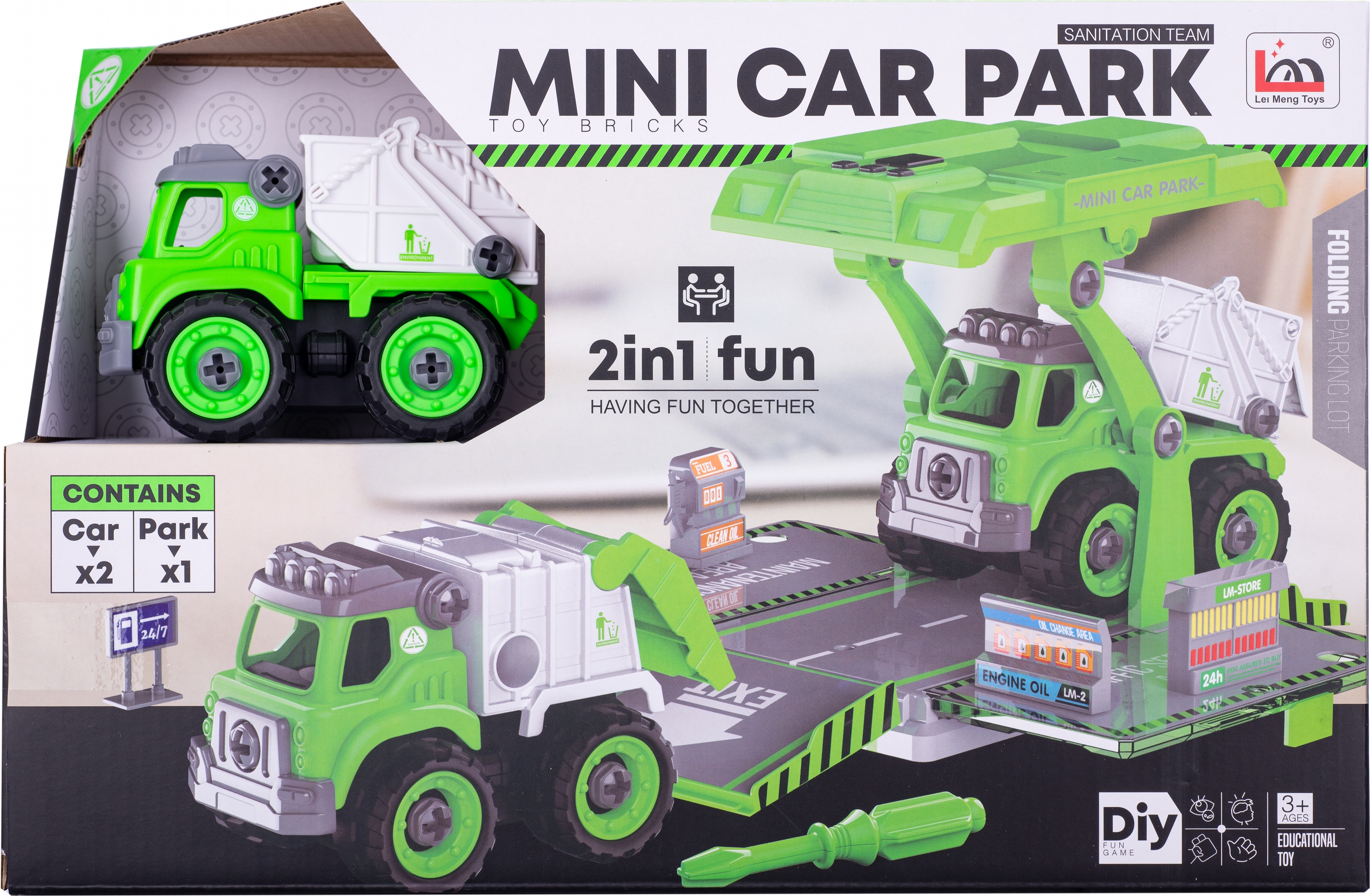 Конструктор музыкальный Diy Spatial Creativity Мусоровоз и самосвал LM9048-1A 73 детали (TOYSCJ-1614204)
Конструктор музыкальный Diy Spatial Creativity Мусоровоз и самосвал LM9048-1A 73 детали (TOYSCJ-1614204)