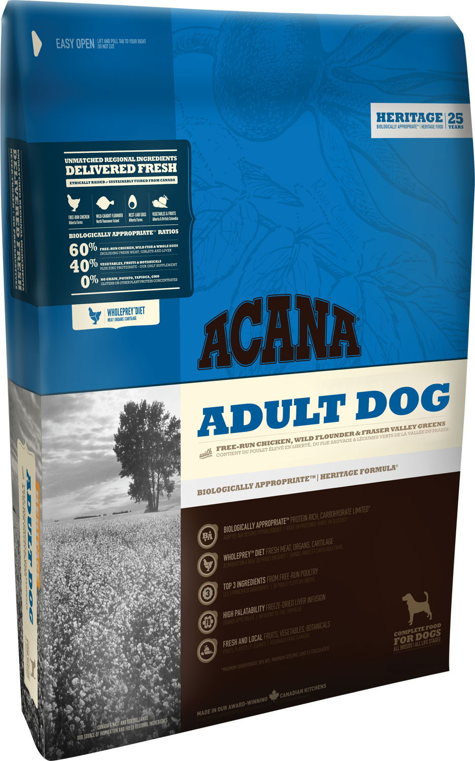 Сухий Корм ACANA ADULT DOG для собак усіх порід з м’ясом курчат 2 Кг (064992525200) (a52520)
Сухий Корм ACANA ADULT DOG для собак усіх порід з м’ясом курчат 2 Кг (064992525200) (a52520)