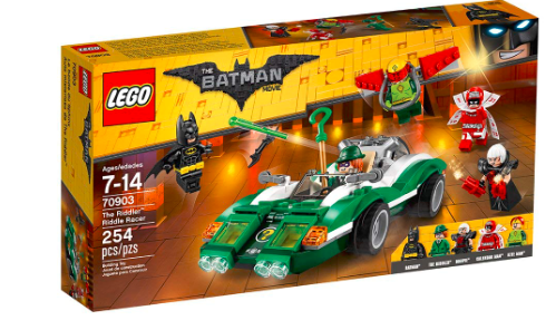 LEGO The LEGO Batman Movie 70903 The Riddler Riddle Racer Гоночный автомобиль Загадочника
LEGO The LEGO Batman Movie 70903 The Riddler Riddle Racer Гоночный автомобиль Загадочника