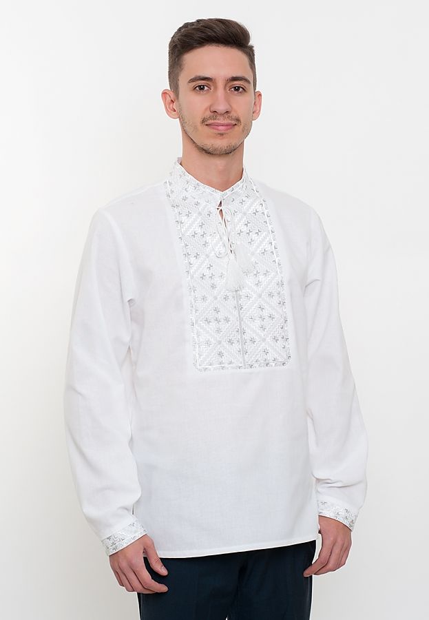 Вышиванка мужская Vyshyvanka Белым по белому 4210, Вышиванка мужская Vyshyvanka 48 Белым по белому 4210
Вышиванка мужская Vyshyvanka Белым по белому 4210, Вышиванка мужская Vyshyvanka 48 Белым по белому 4210