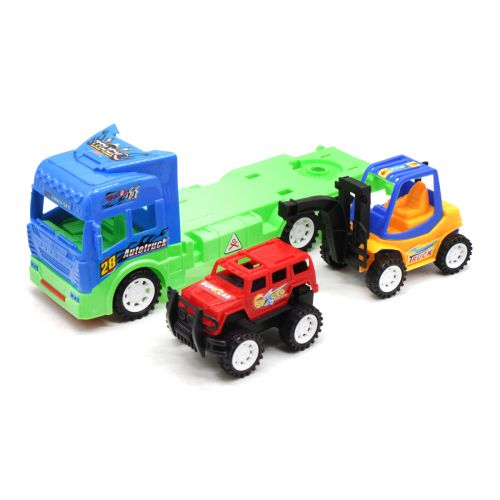 Игрушечная машинка WL Toys «Эвакуатор» с 2 маленькими машинками синяя (6686-9)
Игрушечная машинка WL Toys «Эвакуатор» с 2 маленькими машинками синяя (6686-9)