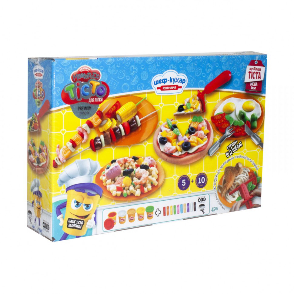 Тесто для лепки Danko Toys "Master Do" ШЕФ-ПОВАР Пицца большая укр (4) TMD-09-01U 136691
Тесто для лепки Danko Toys "Master Do" ШЕФ-ПОВАР Пицца большая укр (4) TMD-09-01U 136691