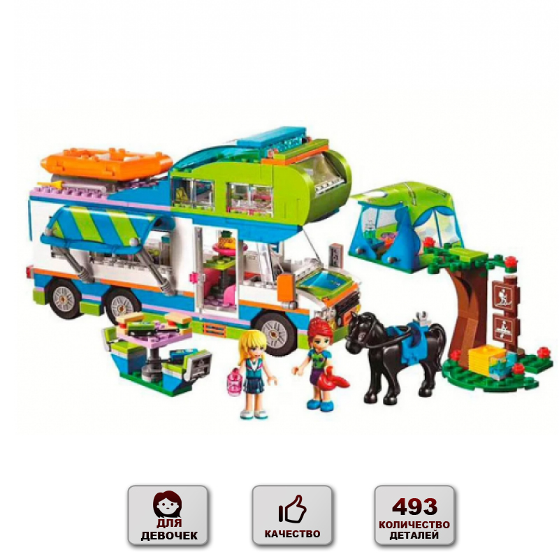Конструктор детский Дом на колёсах + 2 фигурки Happy Toys Конструктор игровой для малыша на 493 деталей (10858)
Конструктор детский Дом на колёсах + 2 фигурки Happy Toys Конструктор игровой для малыша на 493 деталей (10858)