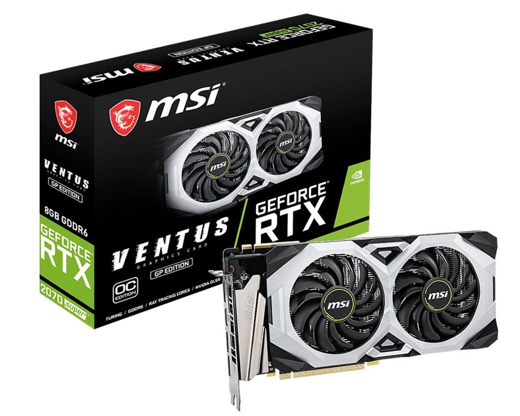 Видеокарта MSI RTX 2070 8Gb Super Ventus GP OC (GeForce RTX 2070 Super Ventus GP OC), factory refurbished
Видеокарта MSI RTX 2070 8Gb Super Ventus GP OC (GeForce RTX 2070 Super Ventus GP OC), factory refurbished