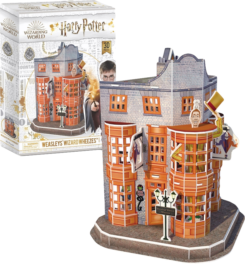 Трехмерная головоломка-конструктор CubicFun Диагон Аллея - Магазин шуток Уизли Harry Potter (DS1007h) (6944588210076)
Трехмерная головоломка-конструктор CubicFun Диагон Аллея - Магазин шуток Уизли Harry Potter (DS1007h) (6944588210076)