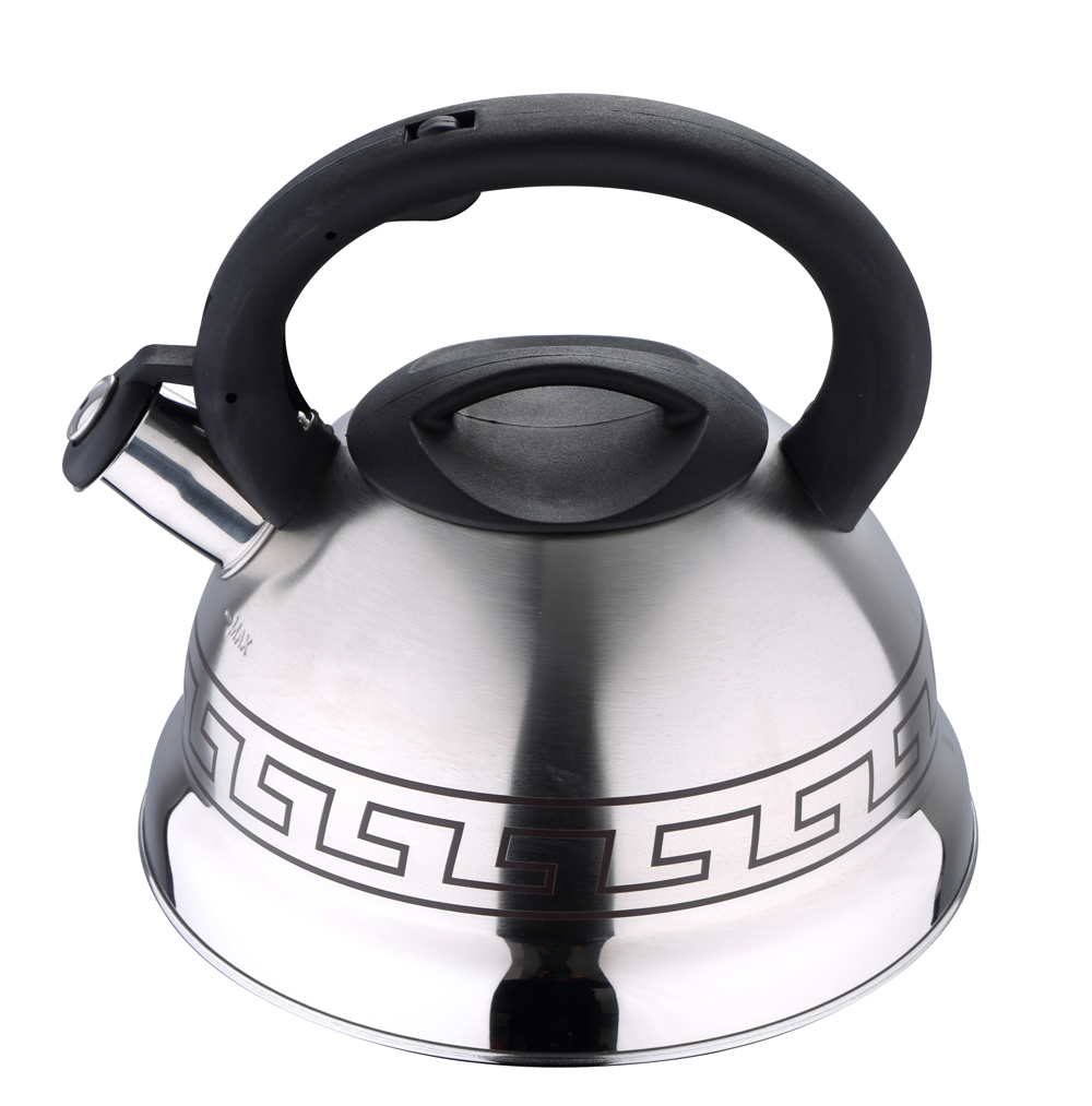 Чайник со свистком Wellberg Whistling из нержавеющей стали 2.7 л (WB-6243)
Чайник со свистком Wellberg Whistling из нержавеющей стали 2.7 л (WB-6243)