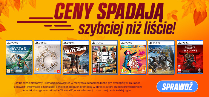 🎮Ceny na gry spadają szybciej, niż liście!