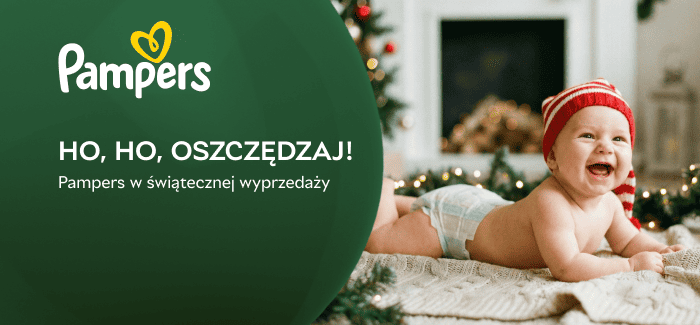 Ho, ho, oszczędzaj! Pampers w świątecznej wyprzedaży🎄
