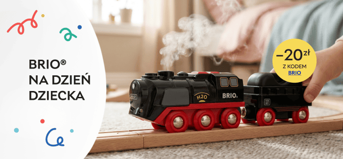 BRIO na Dzień Dziecka – więcej radości na każdym torze! 🚂 Dodatkowe -20 zł z kodem BRIO